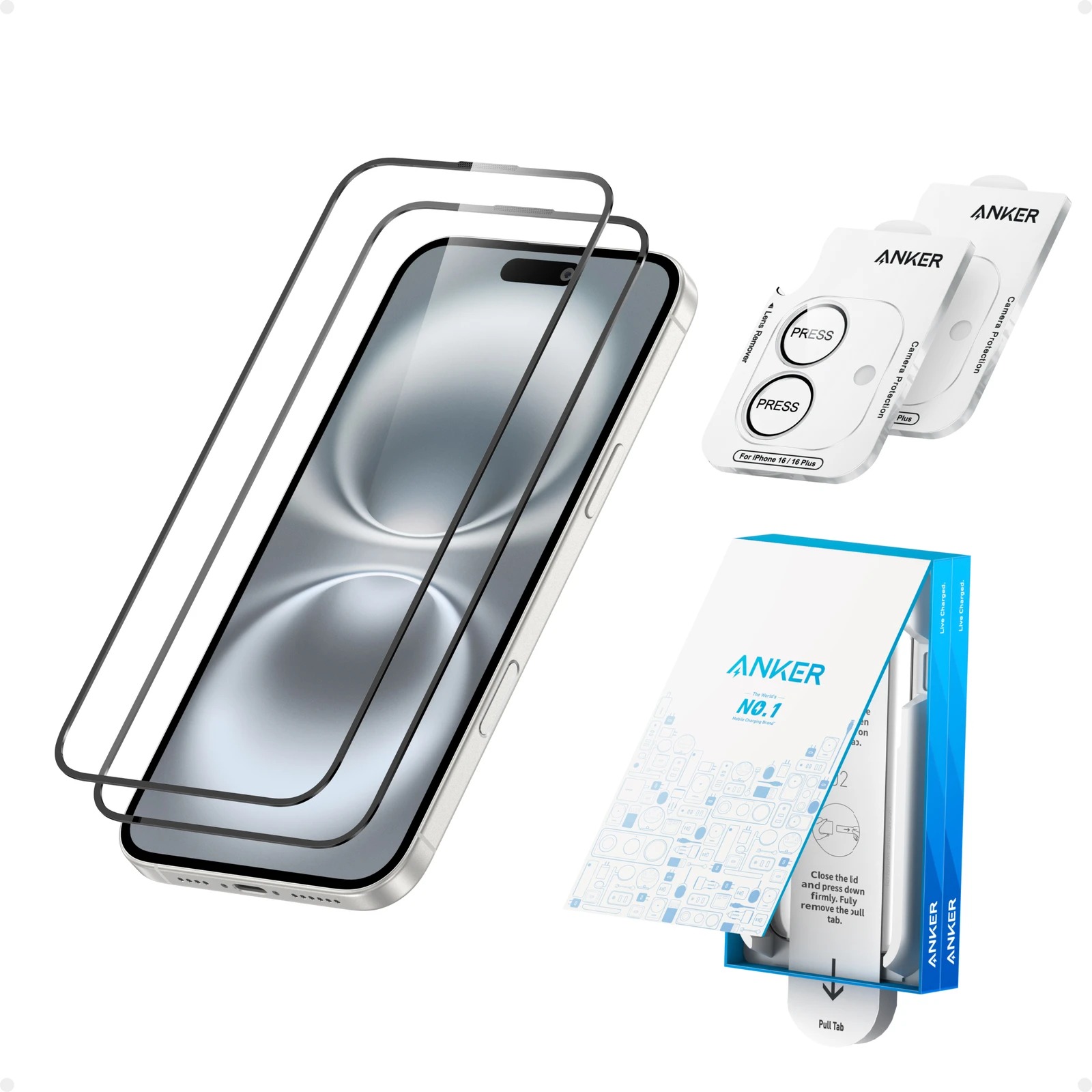 Anker Screen Protector 2.5D Tempered Glass