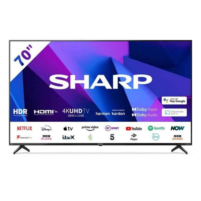 Sharp 70" 4K Android Smart TV LC-70UK35X