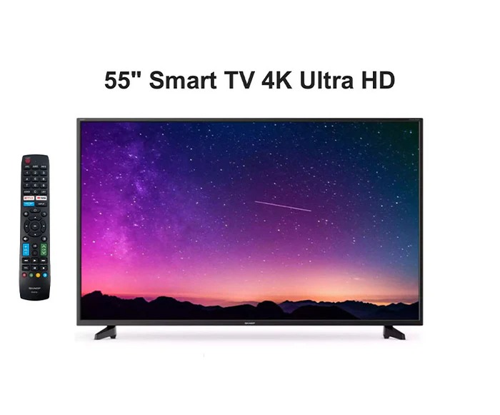 Sharp 55" 4K Android Smart TV LC-55UK35X