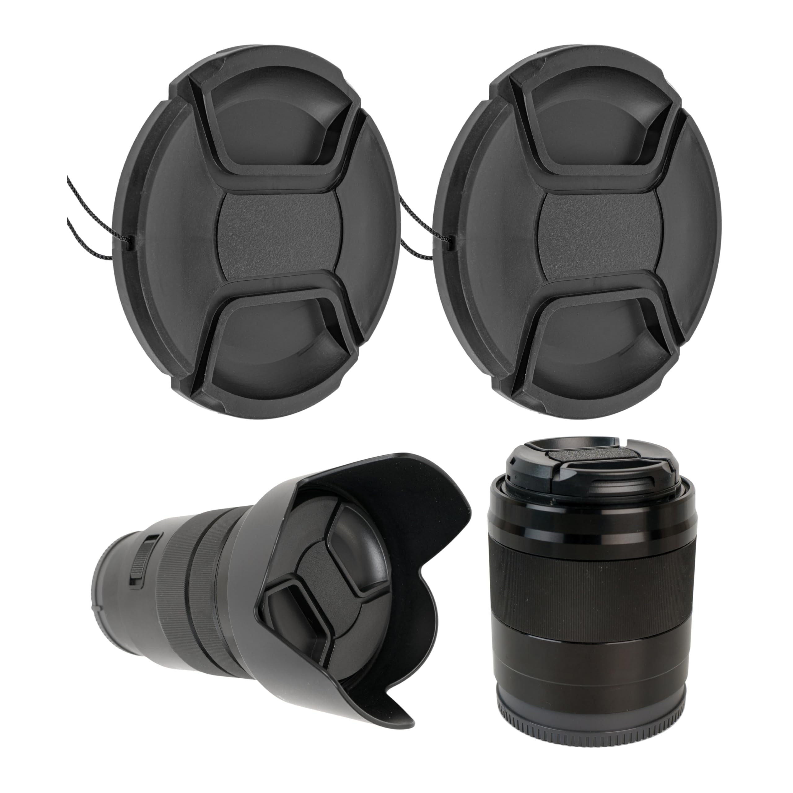 Canon Lens Cap and Strap Set