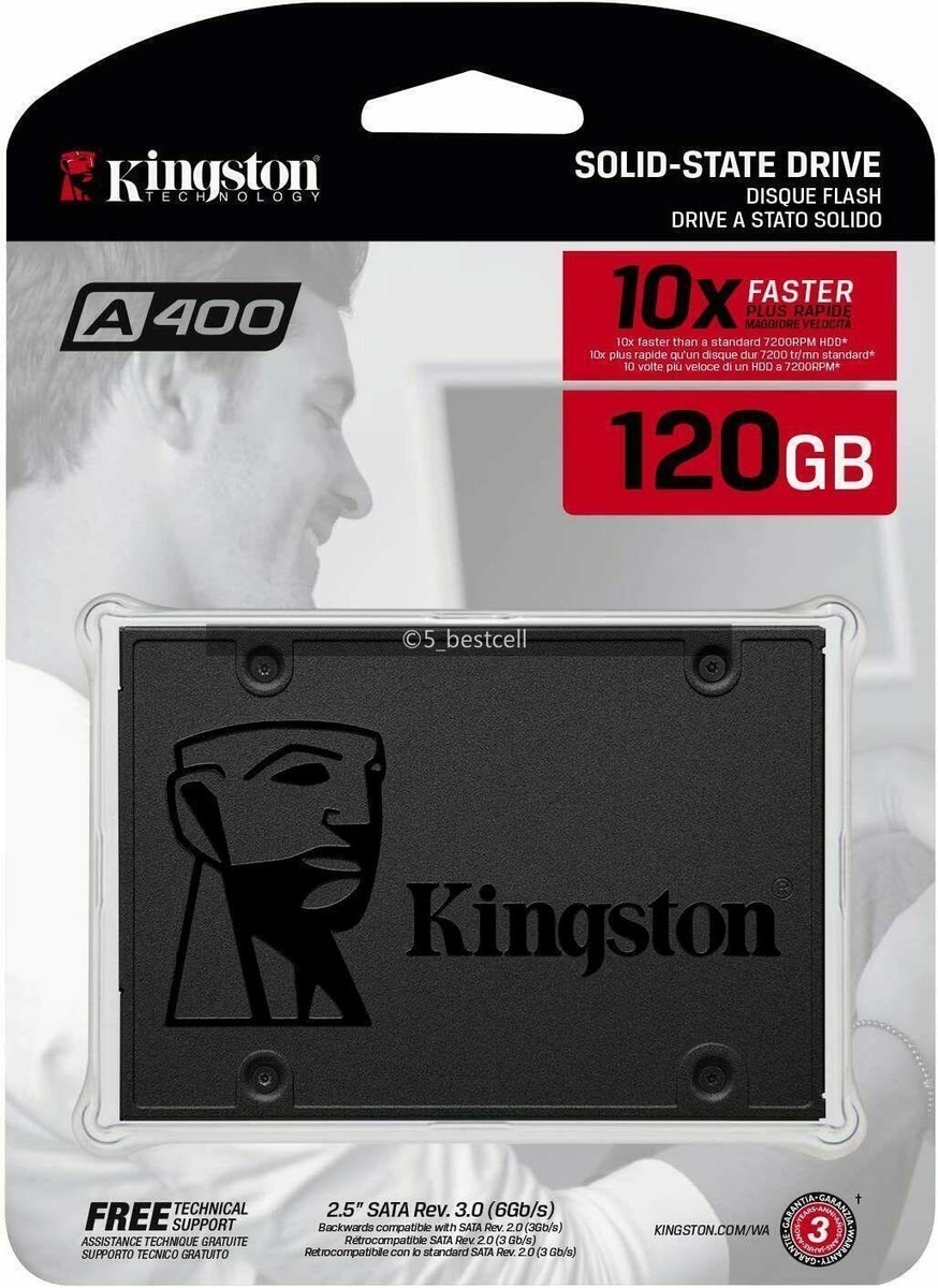 Kingston A400 120GB 2.5" SATA SSD