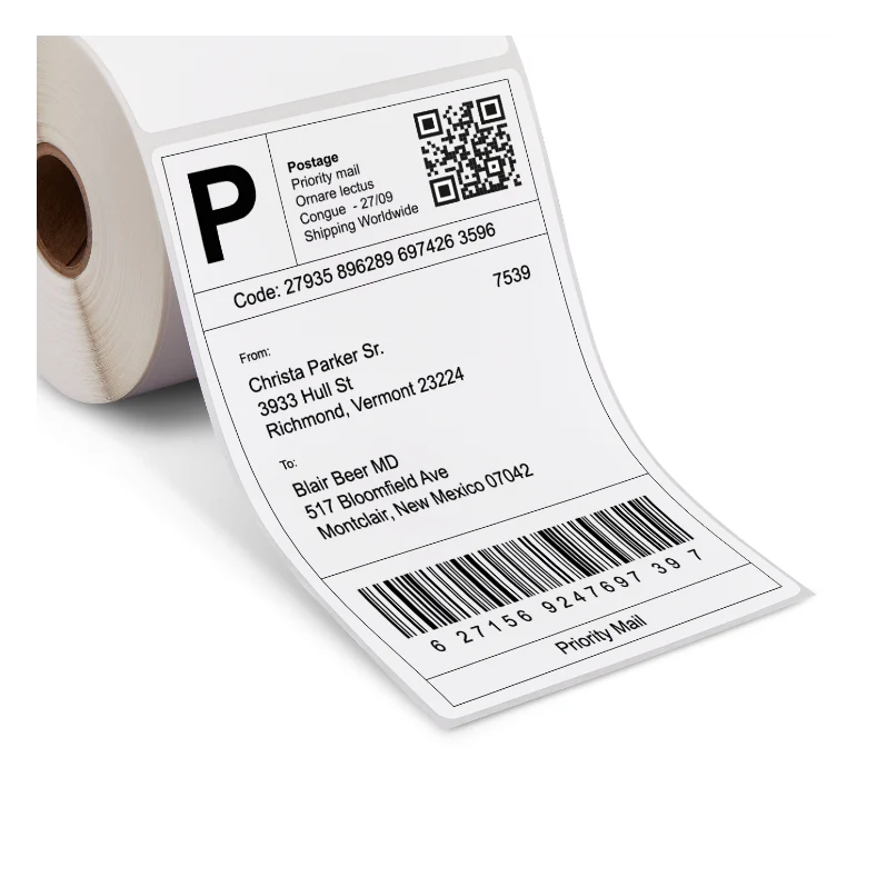 HP Thermal Printer Paper 4x6
