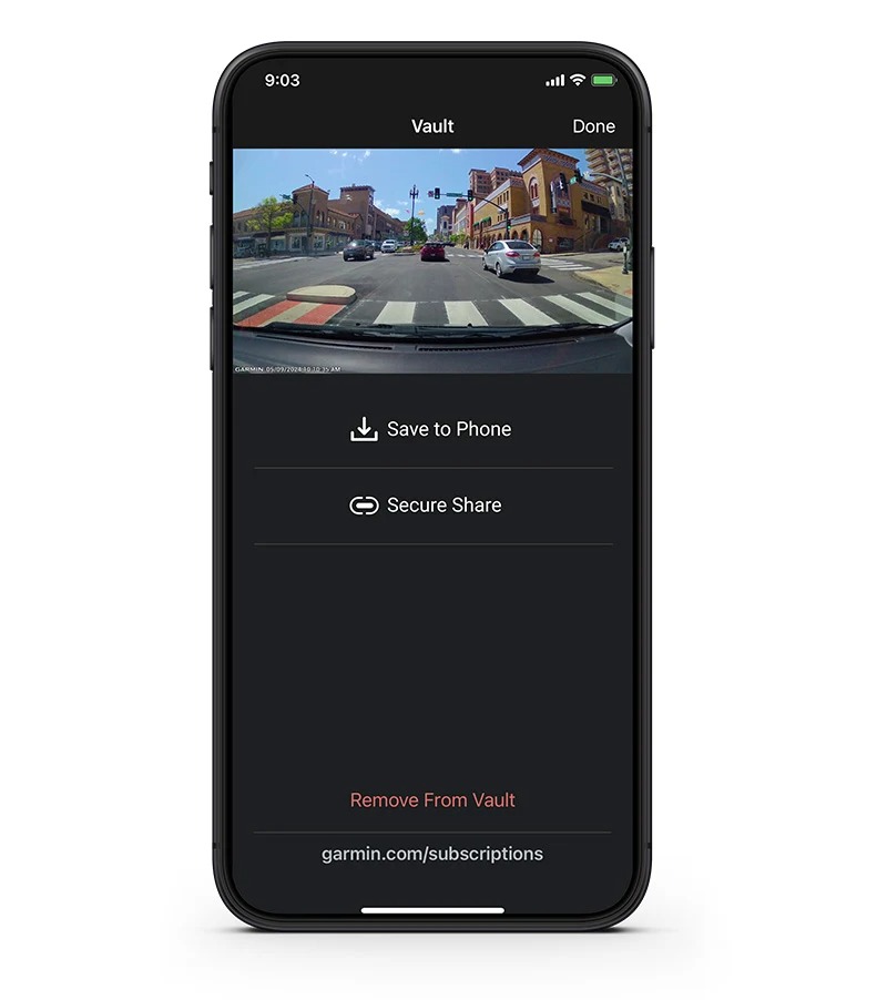 Garmin Dash Cam Tandem Dual Channel