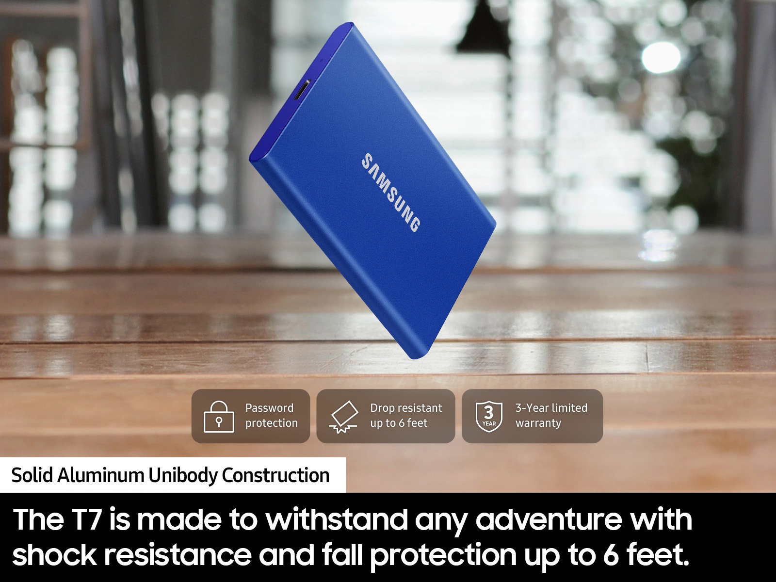 Samsung T7 Portable SSD 1TB