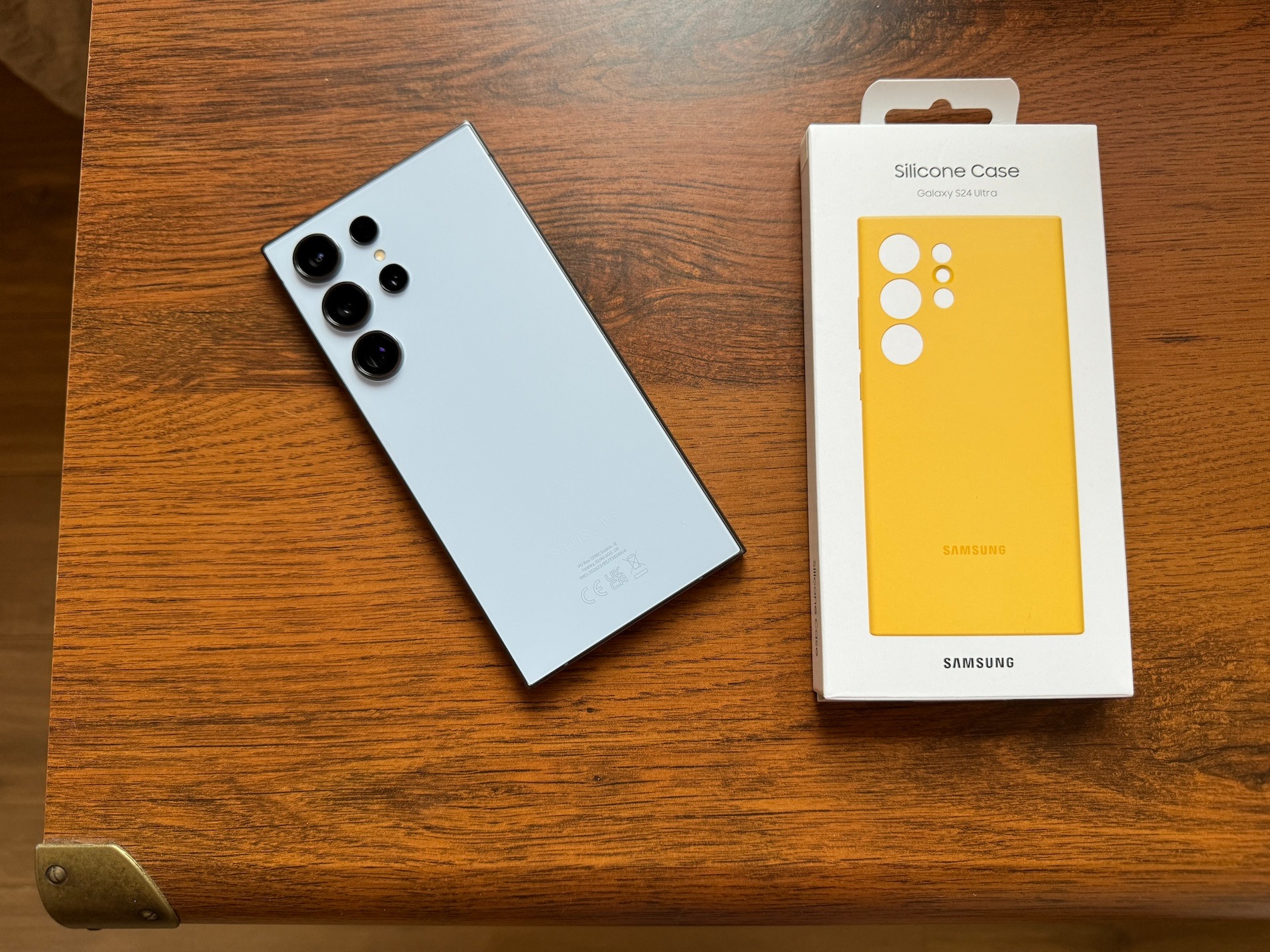 Samsung Silicone Cover for Galaxy S24 Ultra