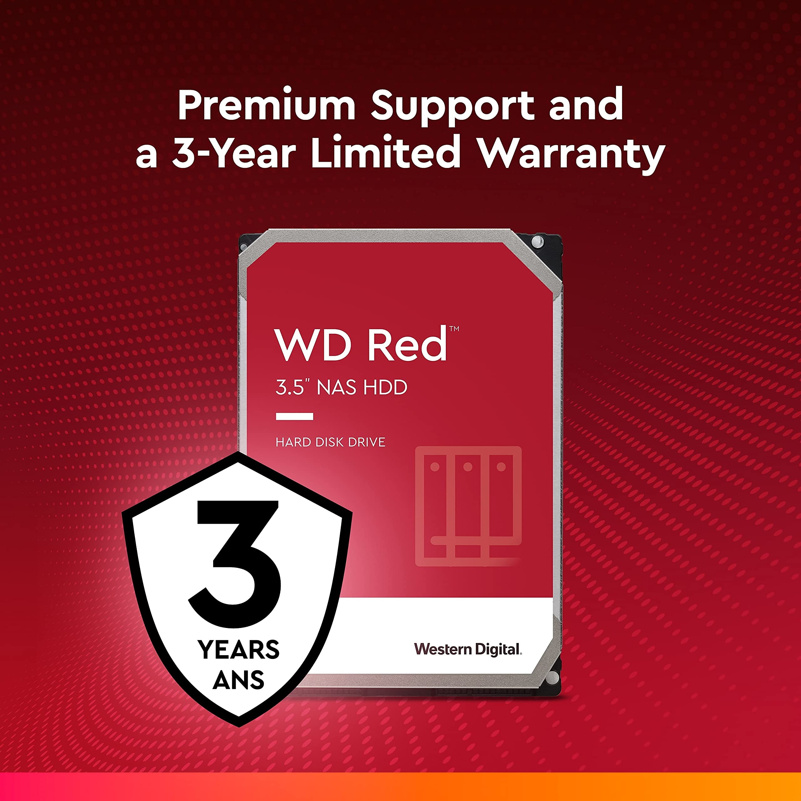WD Red SMR 2TB 3.5" HDD (NAS Entry)