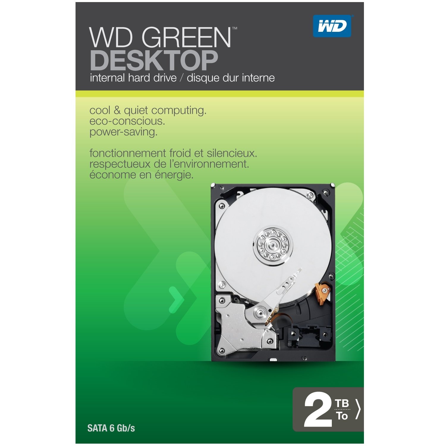 WD Green 2TB 3.5" HDD (Eco)