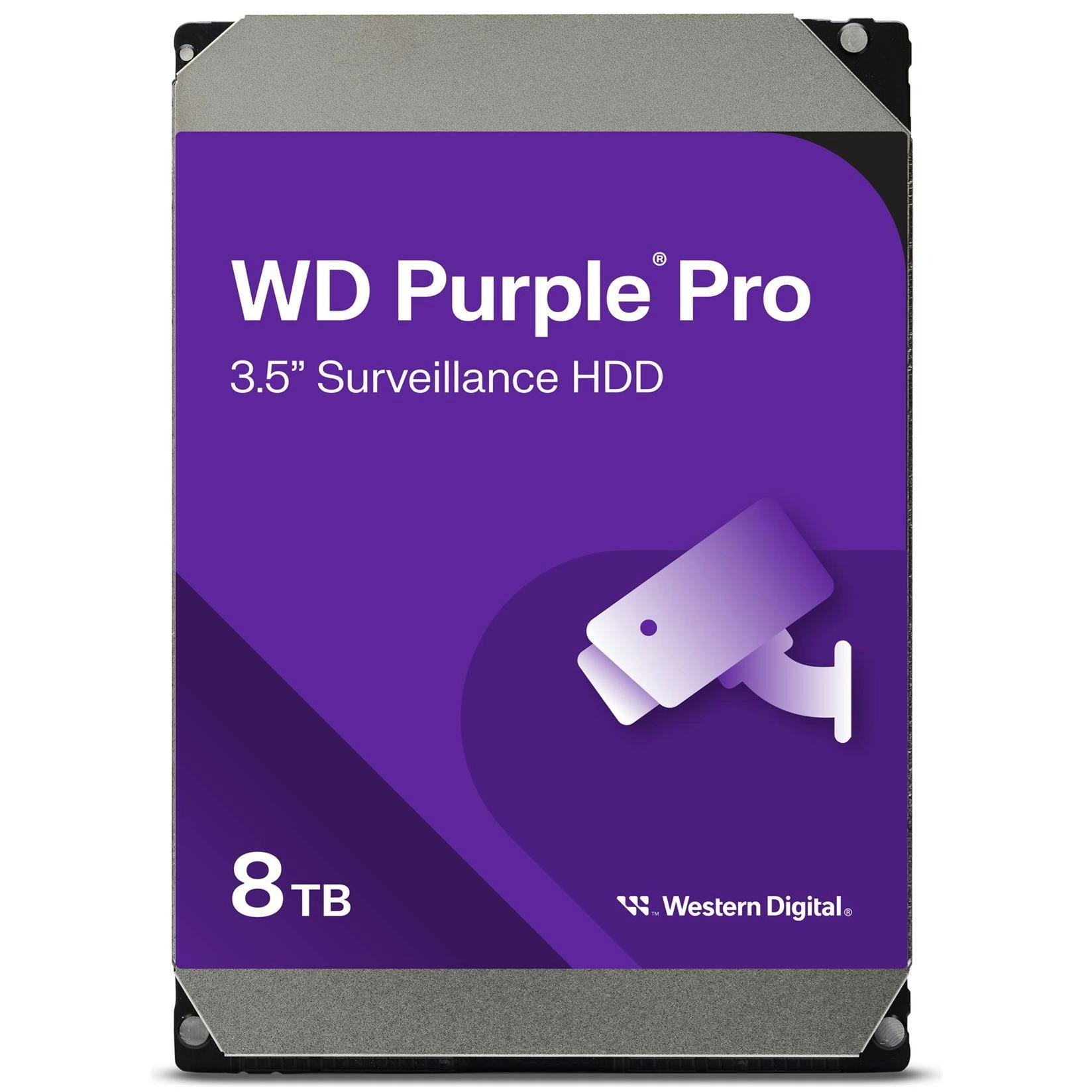 WD Purple 8TB 3.5" HDD (Surveillance)