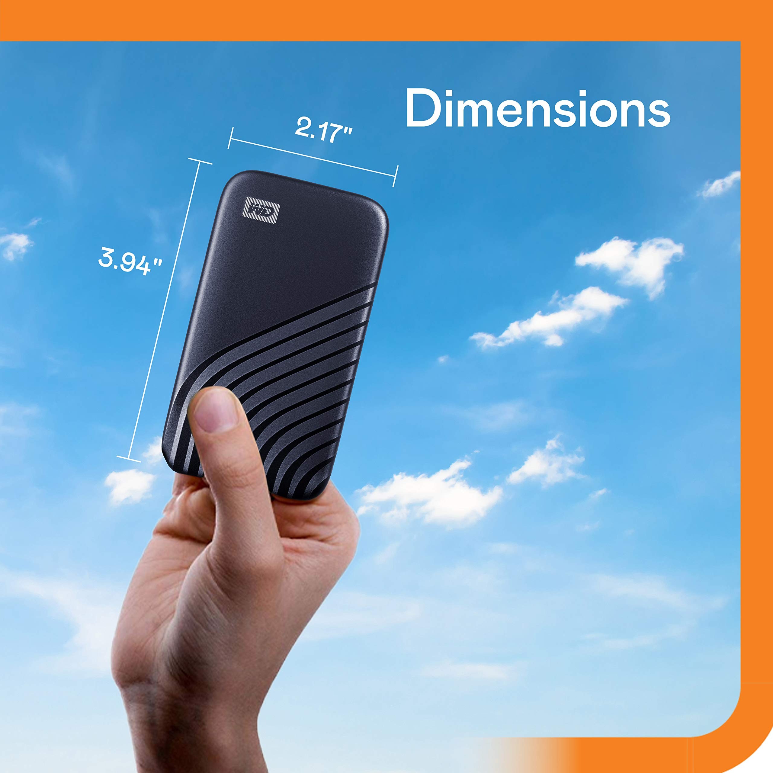 WD My Passport SSD 2TB USB-C