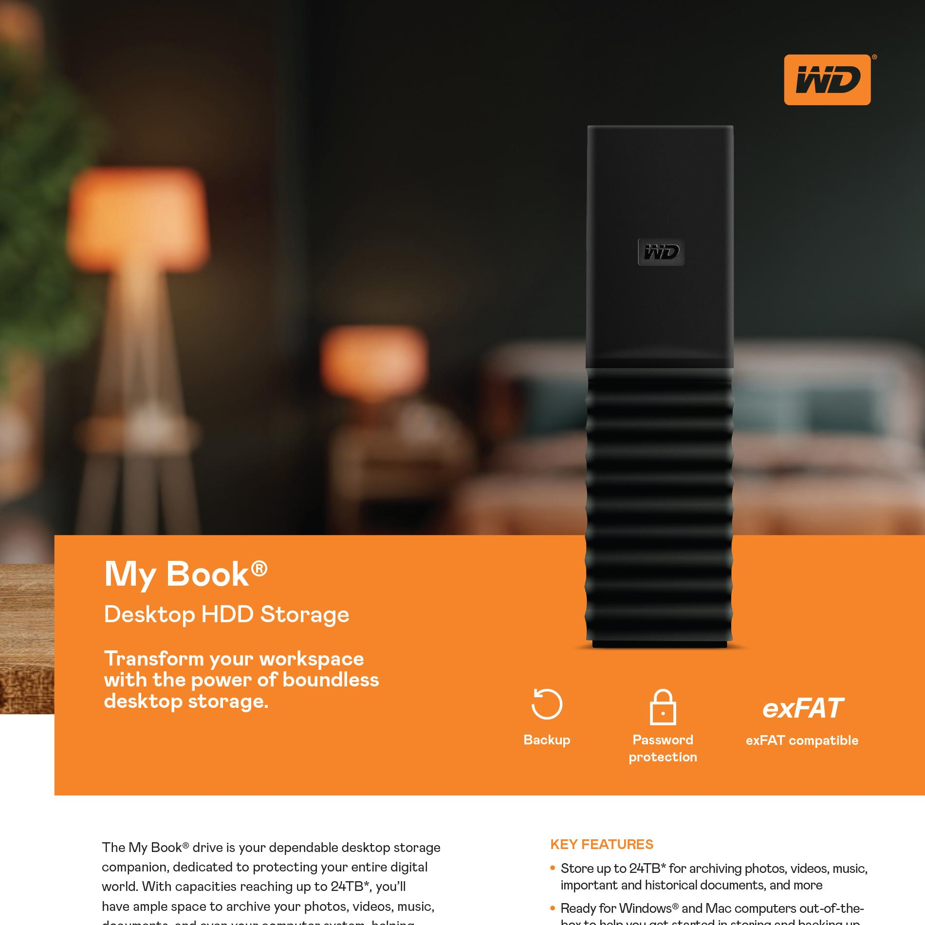 WD My Book 8TB USB 3.0 External HDD