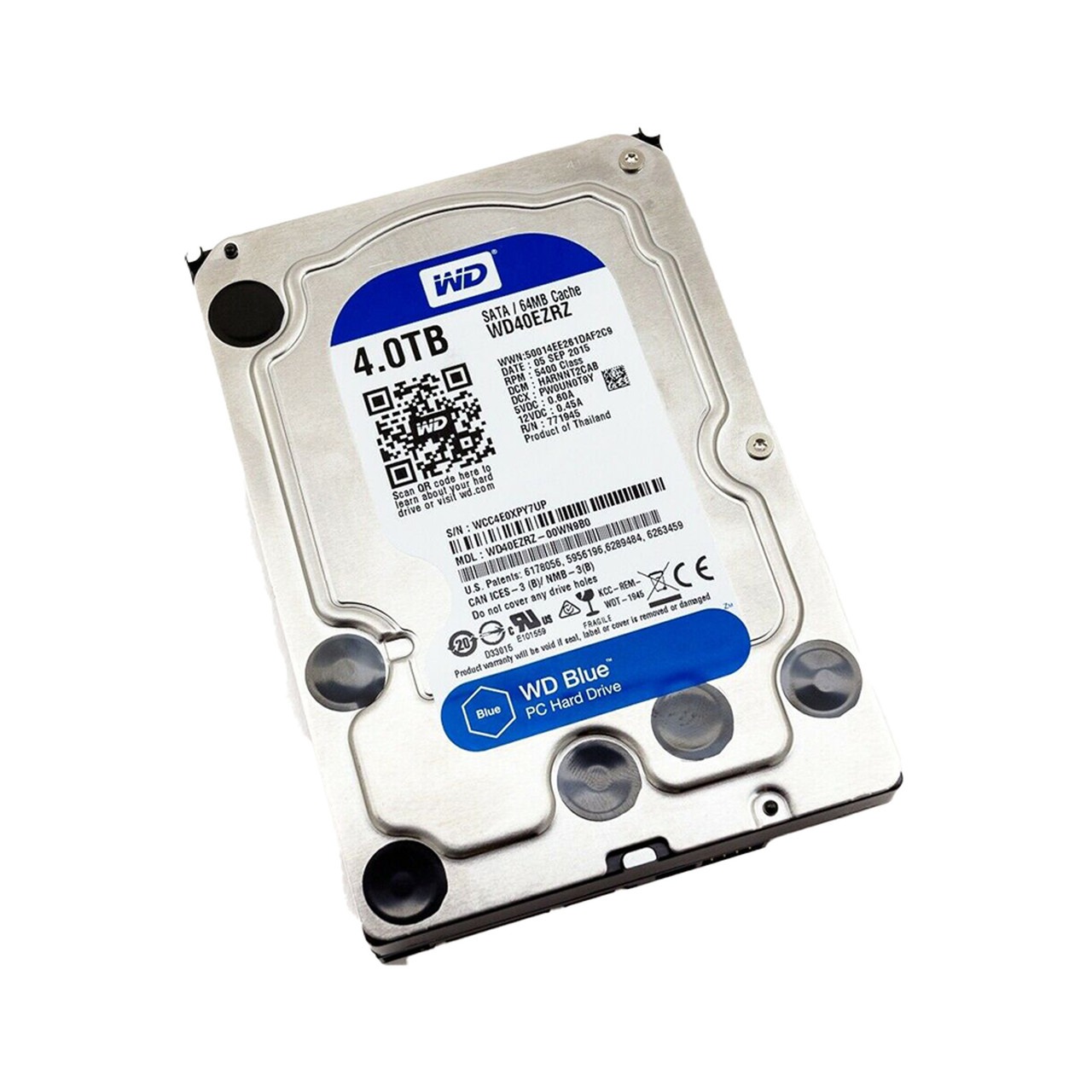 WD Blue 4TB 3.5" HDD (Desktop)