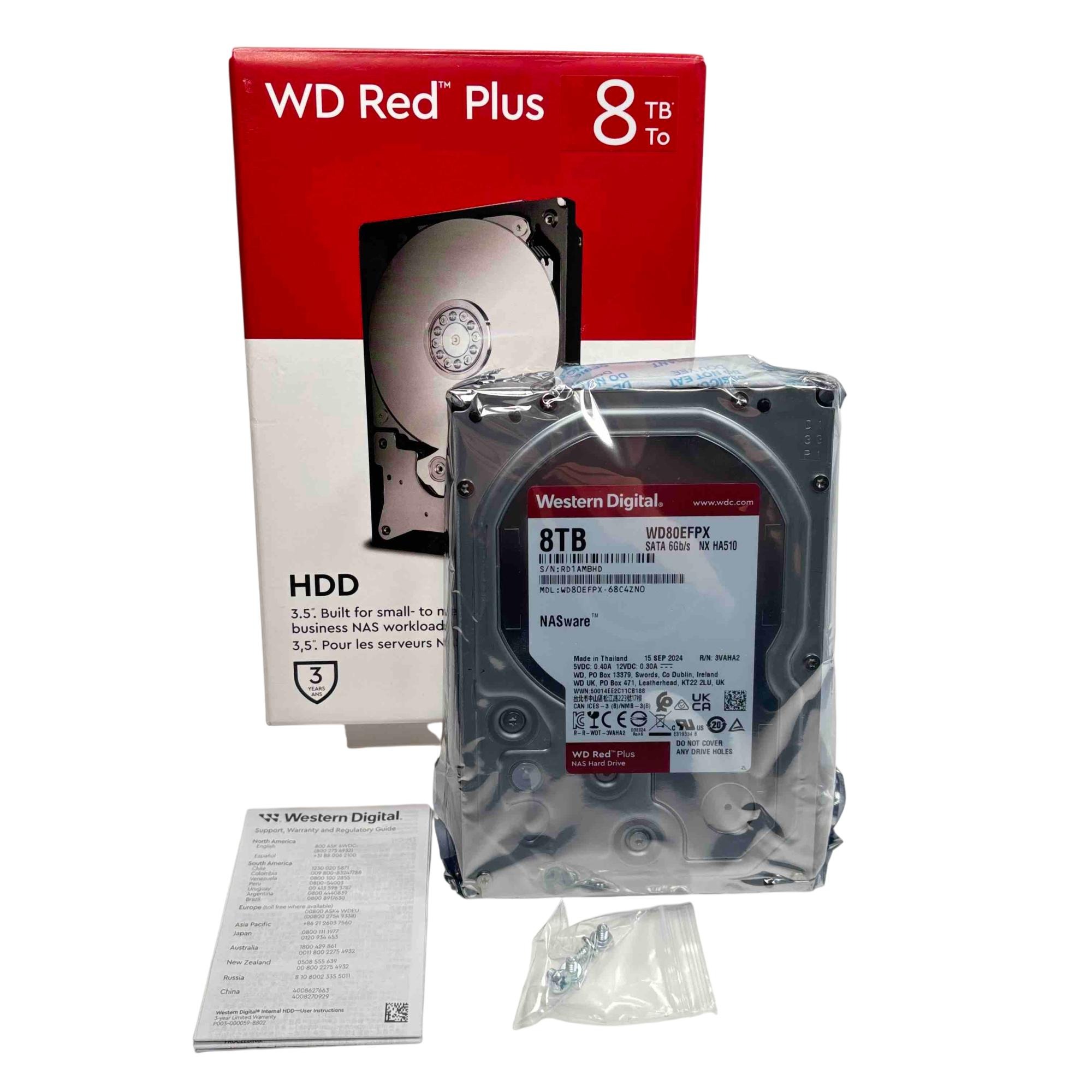 WD Red 8TB 3.5" HDD (NAS)