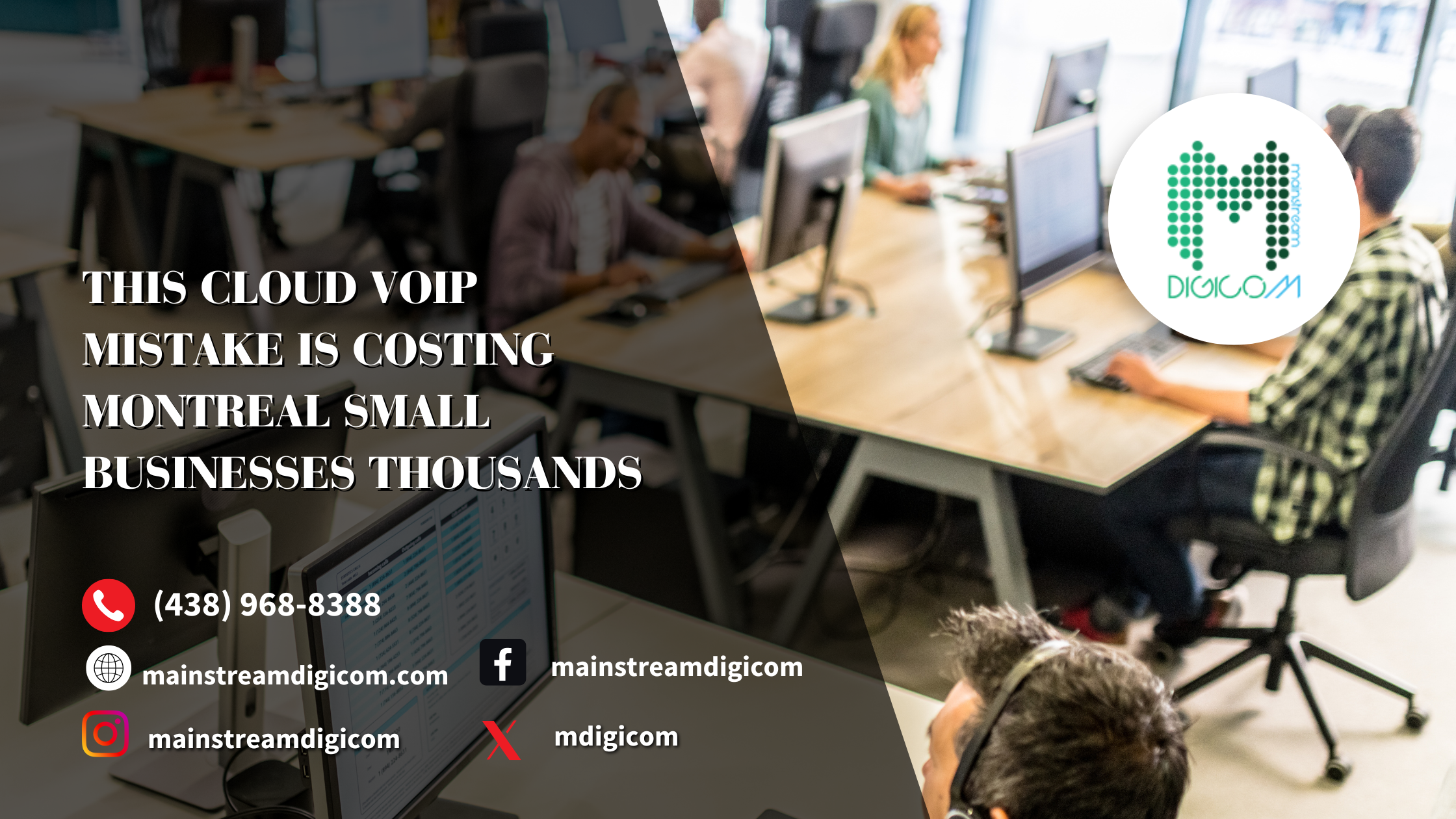 Cloud VoIP small business systems transforming Montreal companies