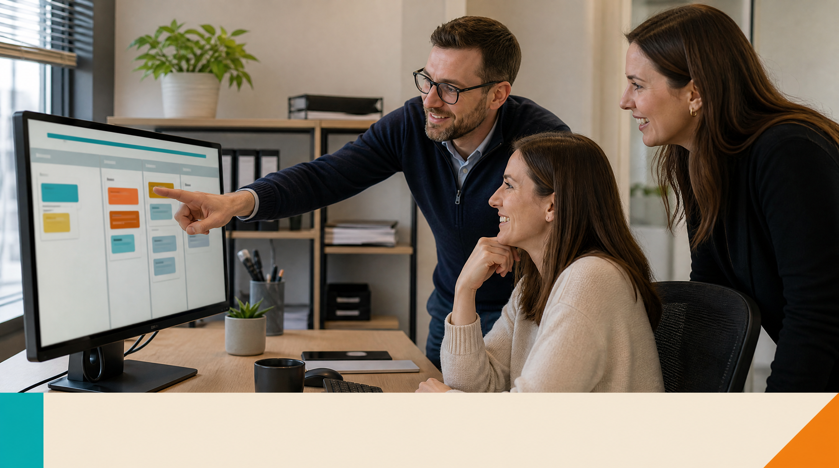 AI Client-Onboarding Agents for Accounting Firms: Document Collection Without the Email Chase — Supporting visual 2: A small accounting firm team of three