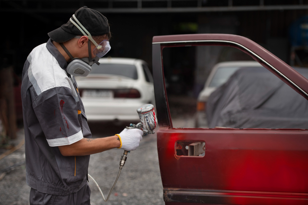 Car painting process