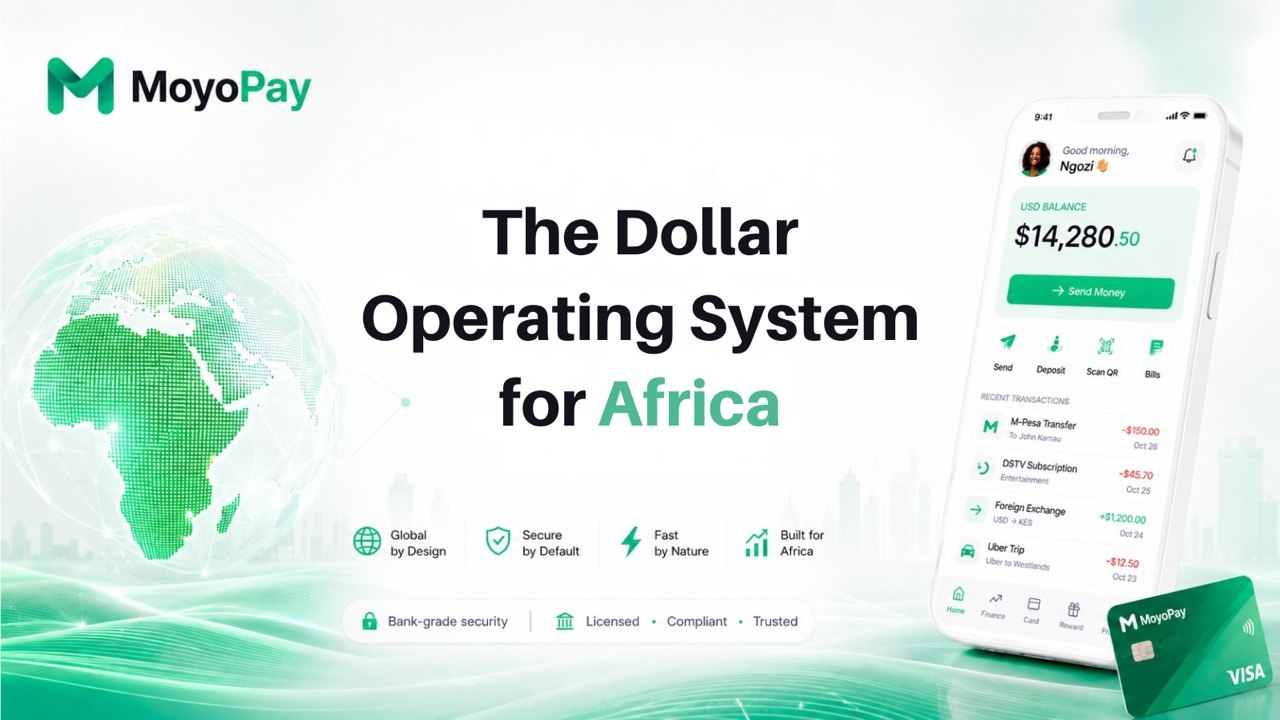 MoyoPay - The Dollar Operating System for Africa