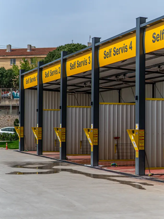 Self Servis Yıkama Alanları