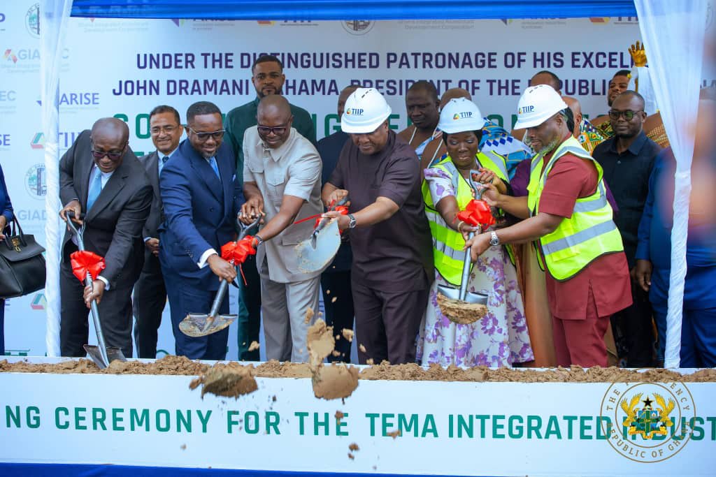 President cuts sod for major manufacturing and export hub