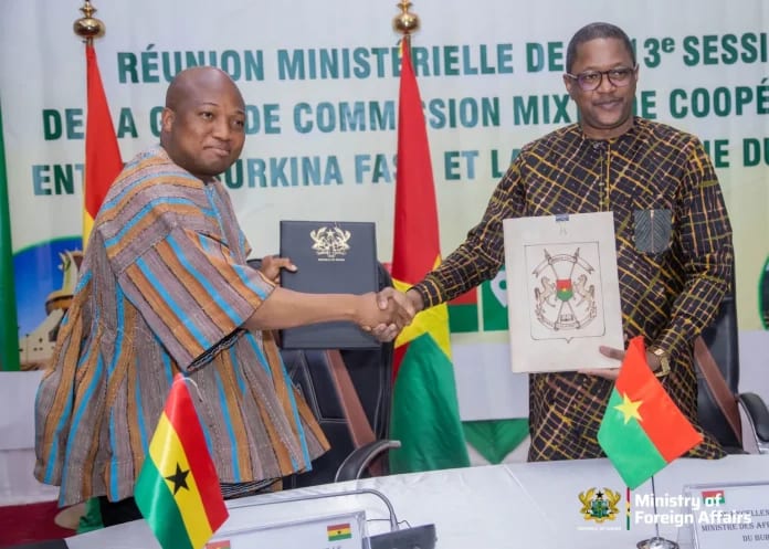 Ghana & Burkina Faso Sign Joint Anti-Terror Security Framework