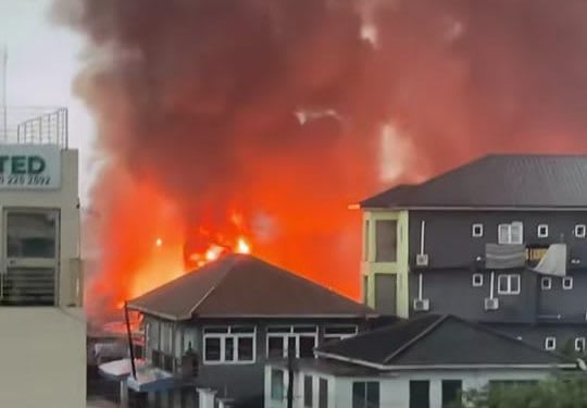 Residents of Odawna Caught Between Fire and Floodwaters