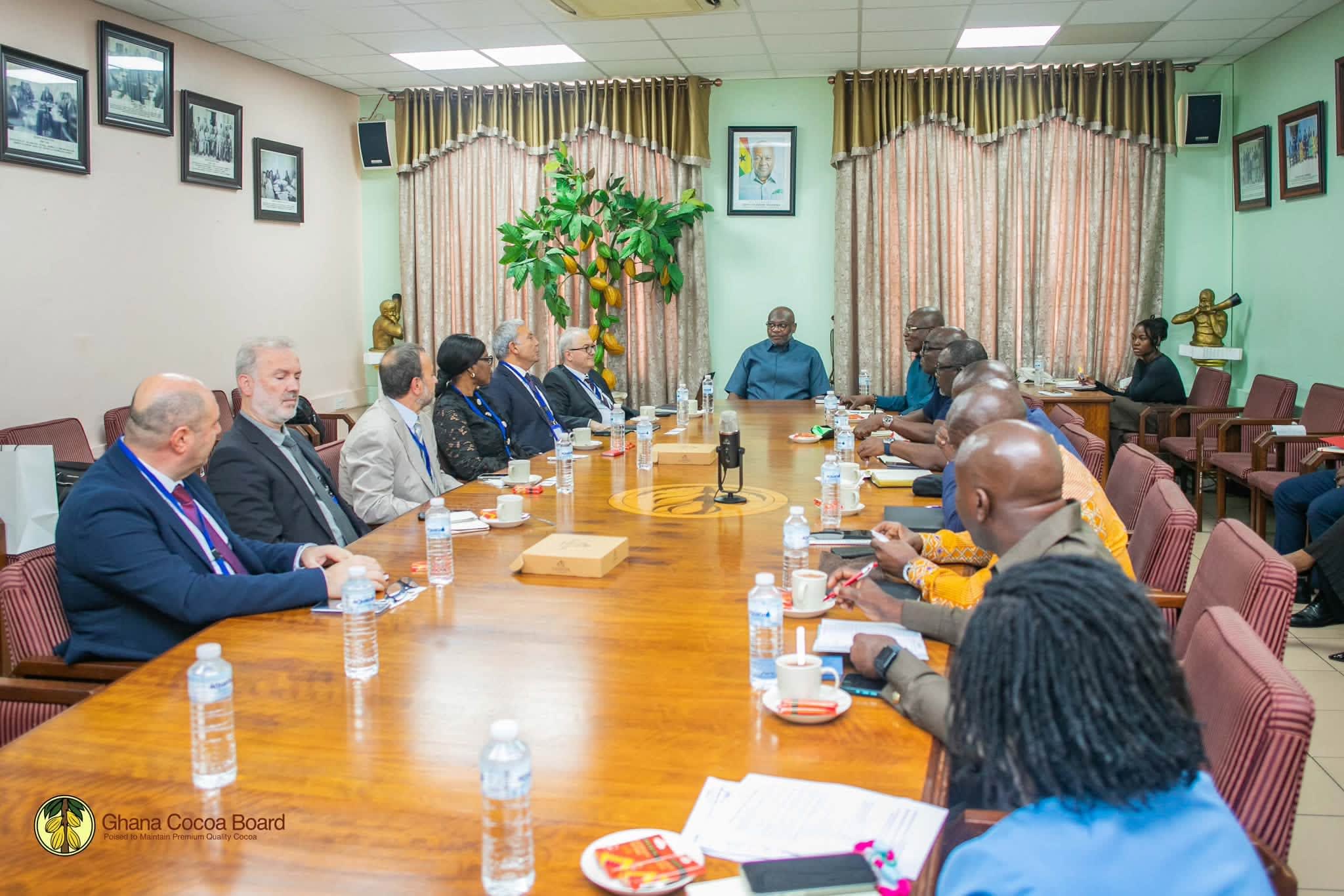 COCOBOD, Turkish Delegation Explore Investment in Ghana Cocoa Processing