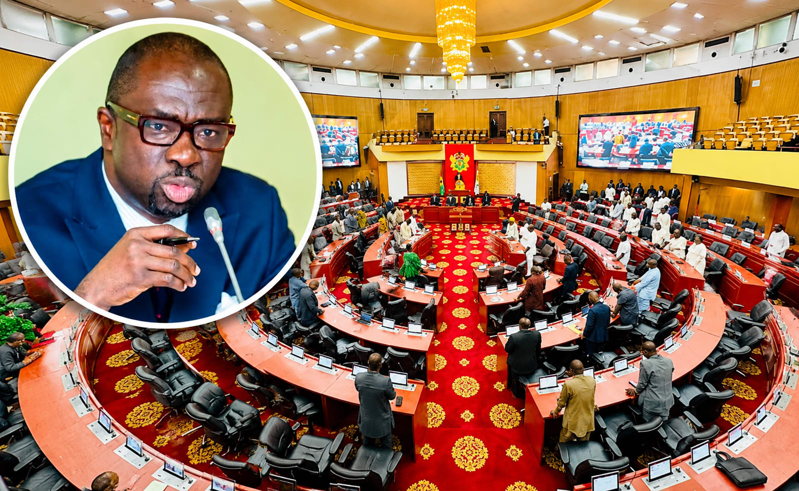 Parliament Raises Concern Over Continued Detention of Baffour Awuah