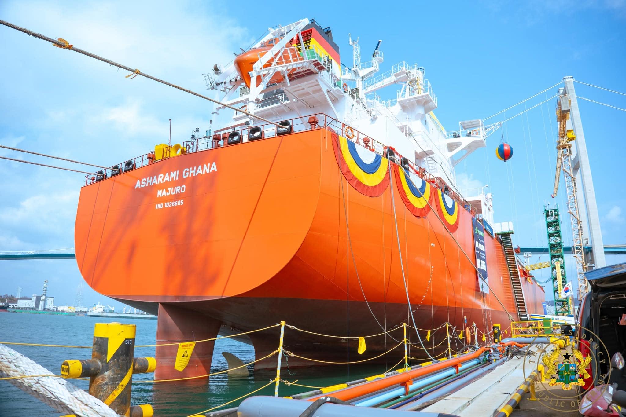 Mahama Commissions New LPG Vessel to Boost Ghana Supply