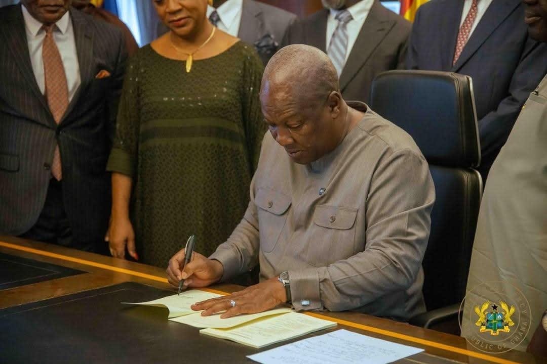 Mahama Assents to Value for Money Office Act 2026 to Tackle Inflated Government Contracts