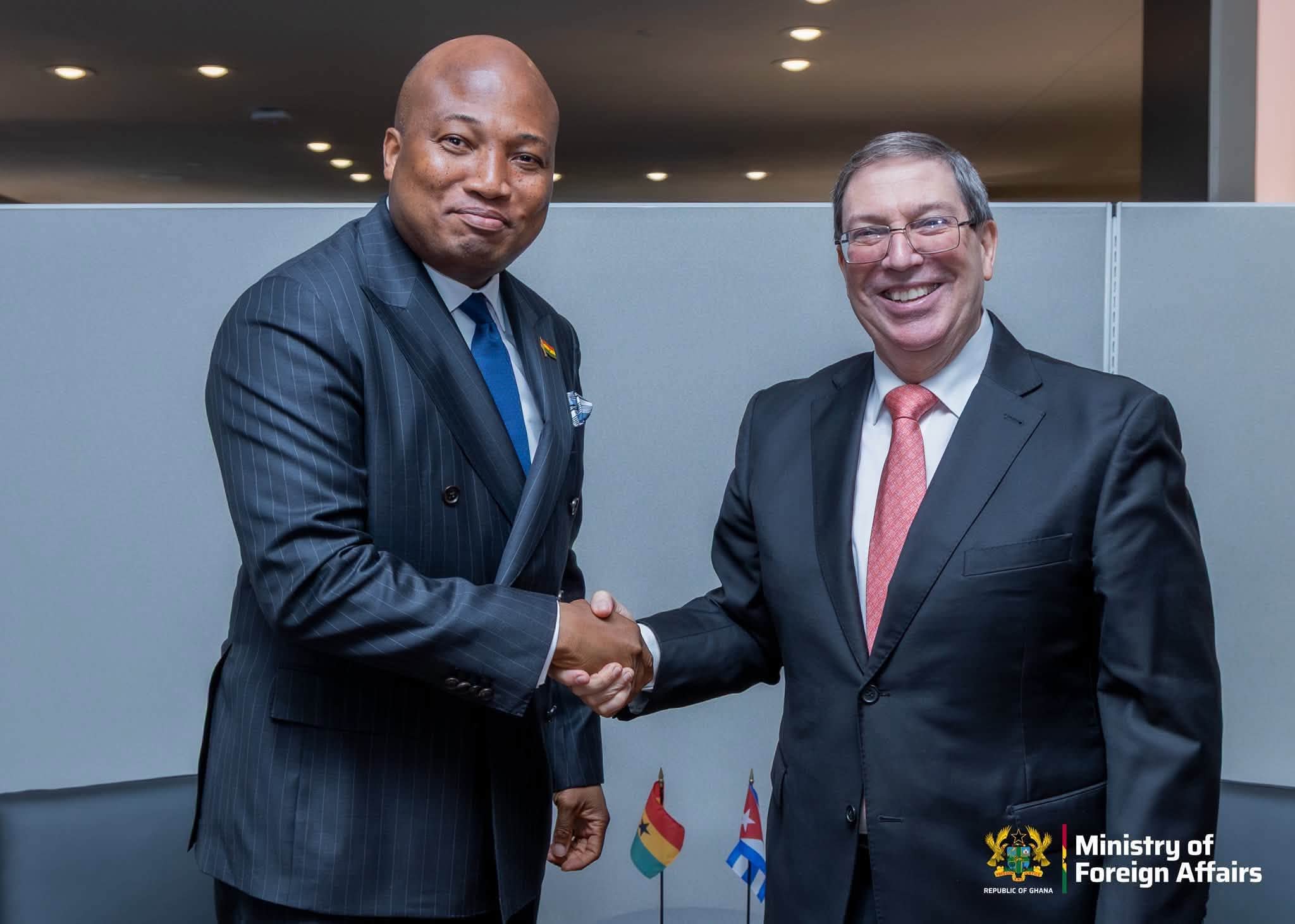 Ghana Renews Solidarity With Cuba, Seeks Deeper Cooperation
