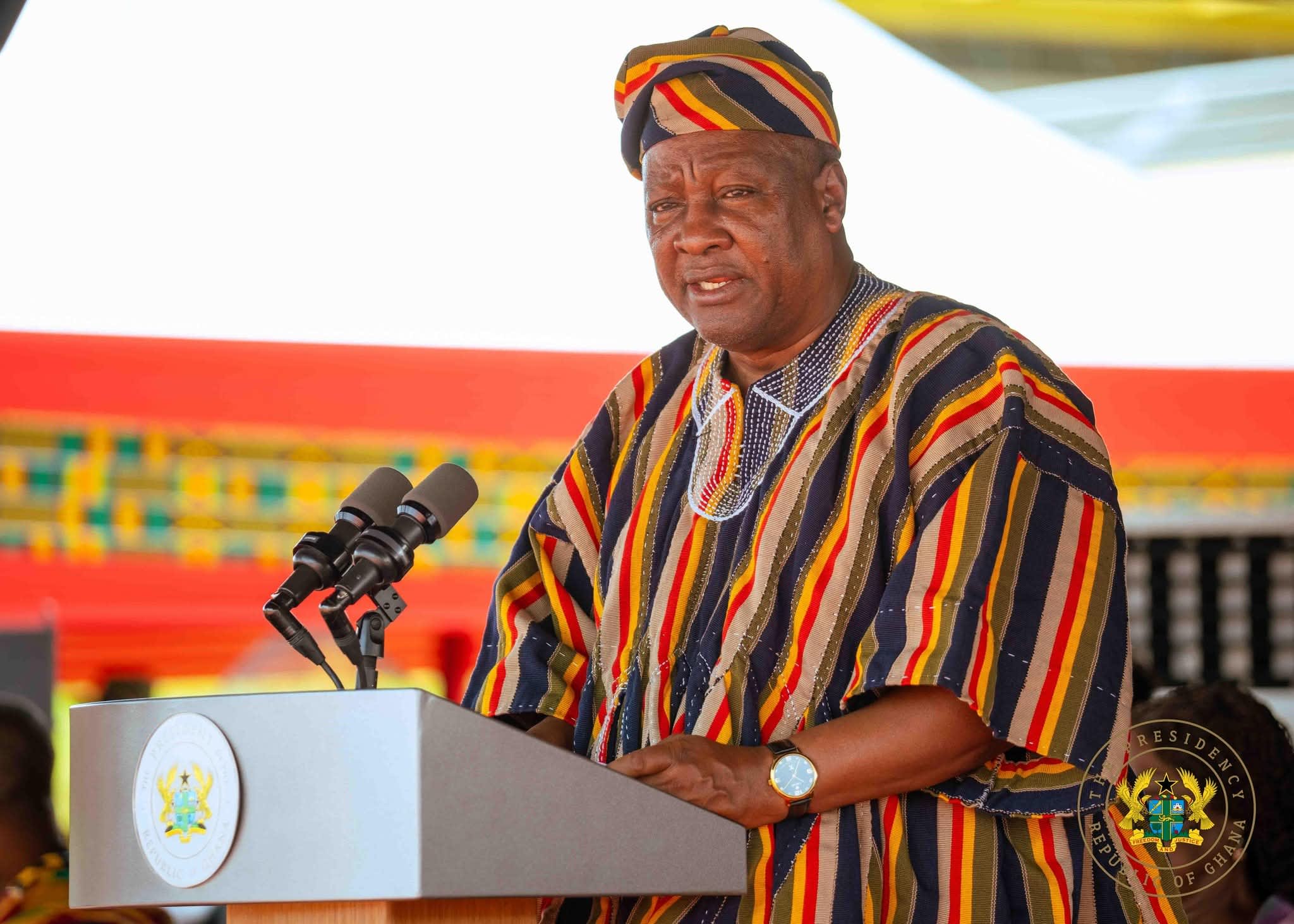 Mahama Pledges Humility, Integrity in Serving Ghanaians