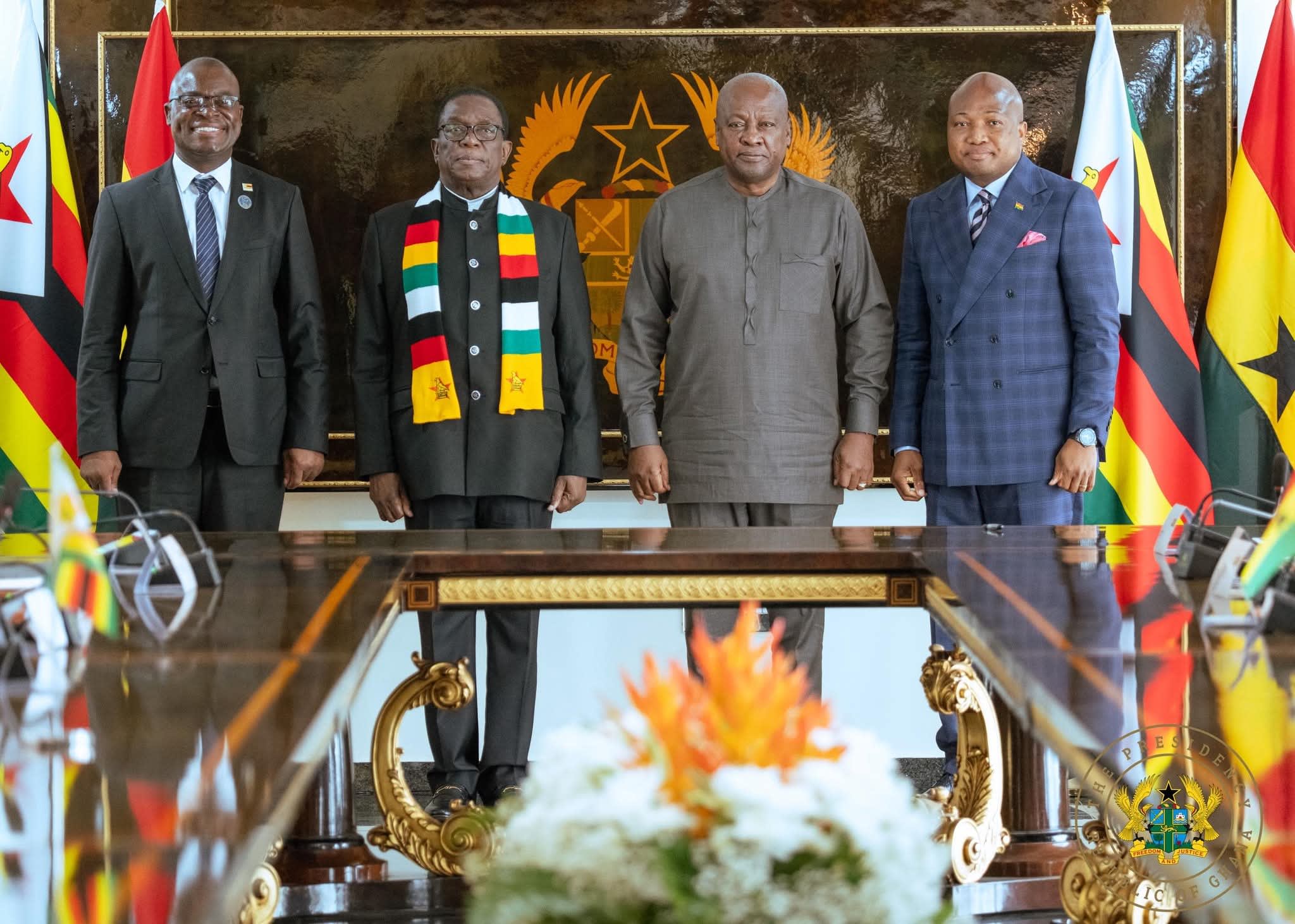 Ghana and Zimbabwe Sign MoUs to Deepen Strategic Ties