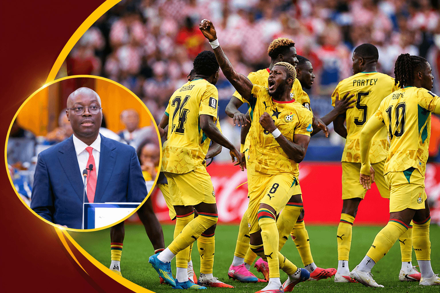 2026 Mid-Year Budget: Ghana Spends GH¢58 Million on Black Stars’ 2026 World Cup Campaign
