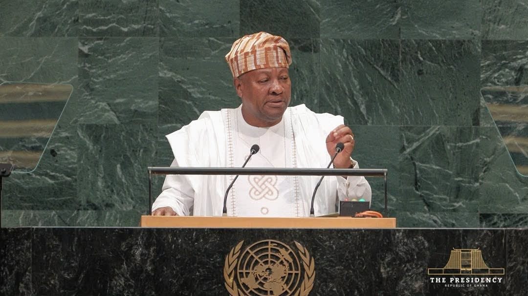 UNGA81: Mahama Condemns Gaza "Carnage" at UN, Demands End to Cuba Embargo and Action on Sudan