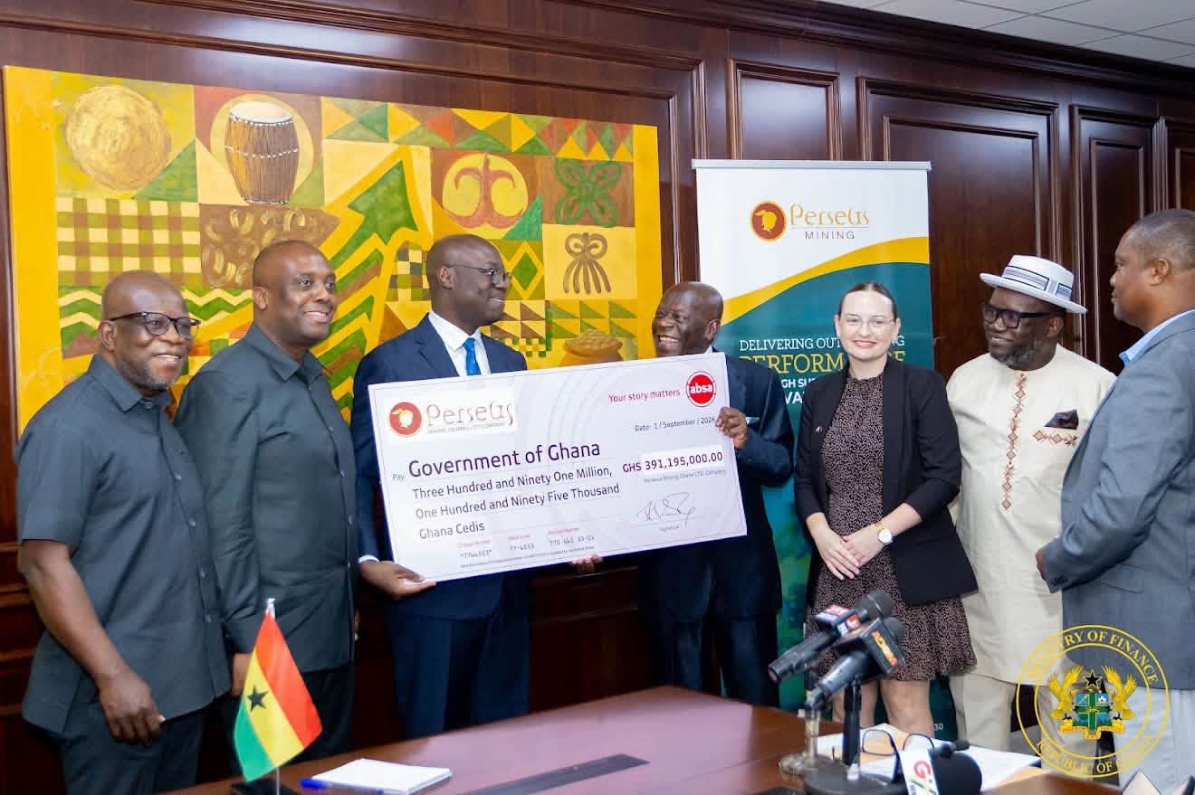 Ghana Receives $35 Million Dividend From Perseus Mining