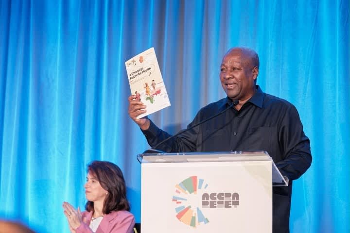 Mahama Launches Accra Reset Health Report, Calls for Greater Control Over Health Financing