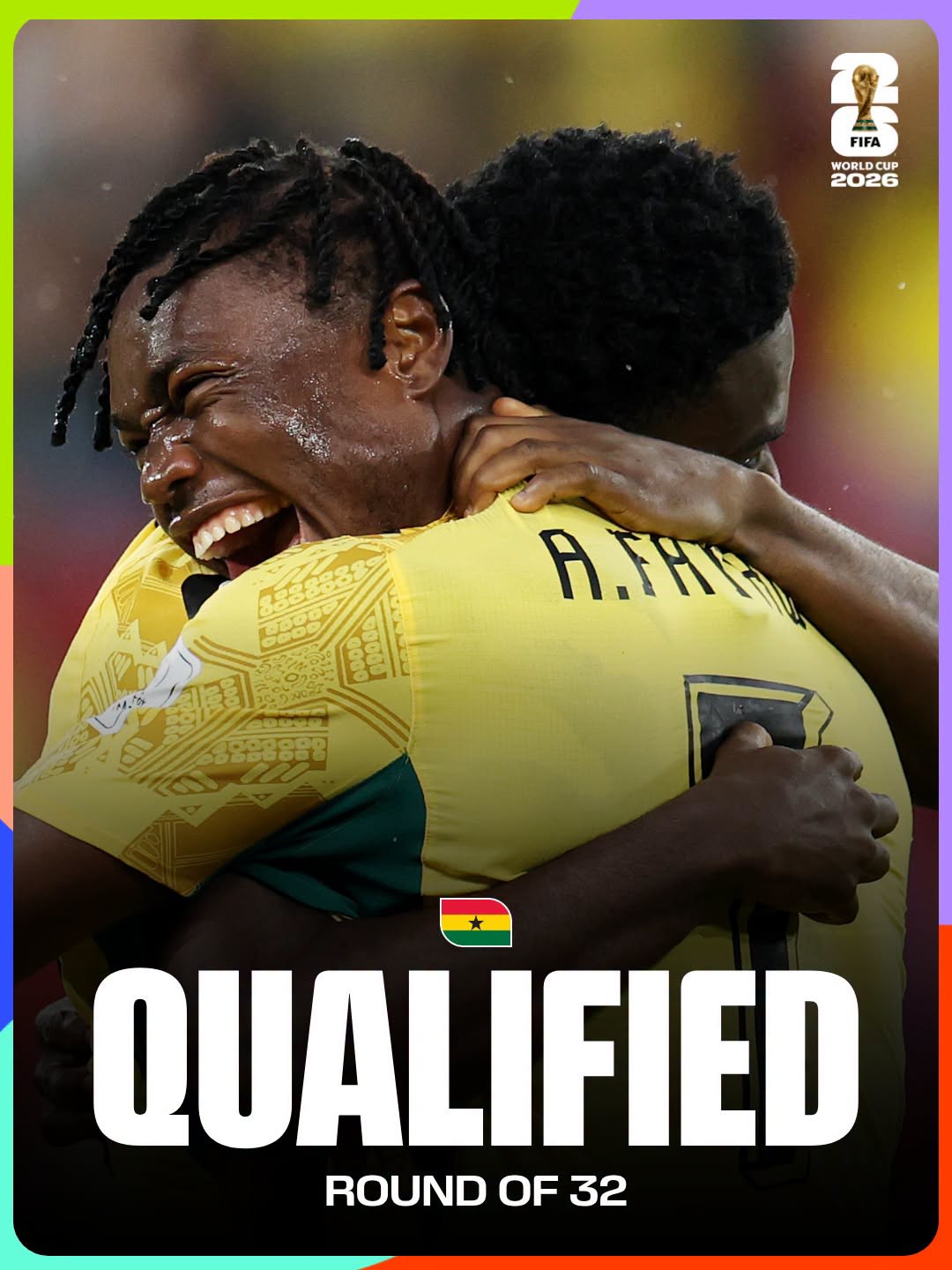 Black Stars Qualify for FIFA World Cup 2026 Round of 32 Before Croatia Clash