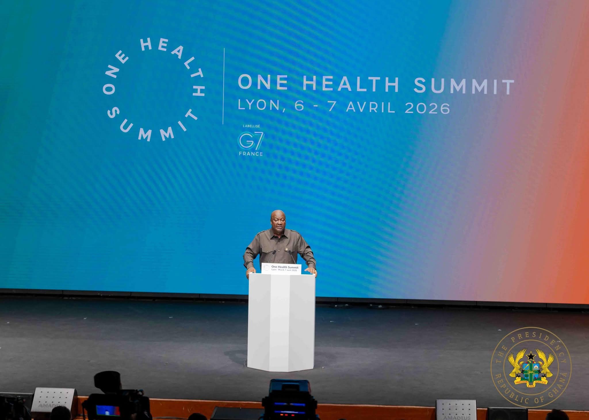 Mahama Demands Fair Financing and Technology Access for Africa at One Health Summit