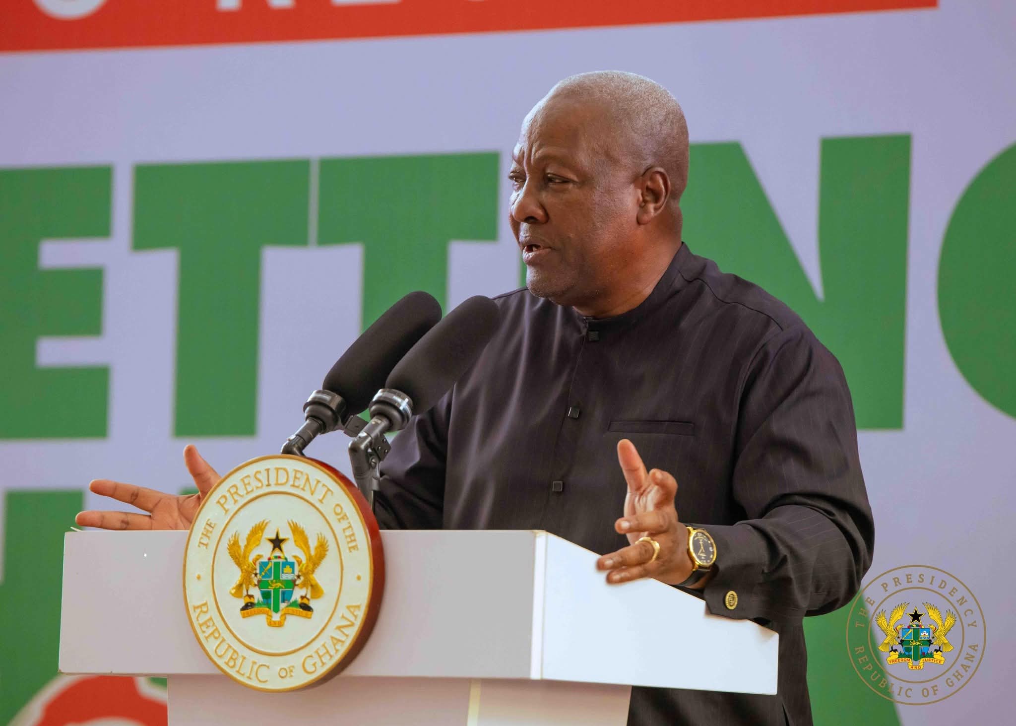 Mahama Orders Review of Fourth Estate Report on Big Push Road Contracts