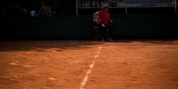 College Tennis Players in French Open Doubles 2016