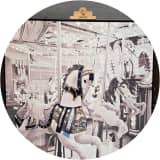 Glass Carousel