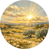 Golden Hour in Umbria