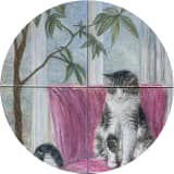 A Delft Tale of Two Kitties