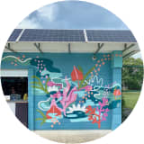 Site-specific Community Mural