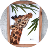 Treetop Giraffe