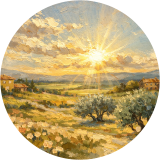 Golden Hour in Umbria