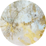 Did We Do Everything We Could for the Morning Sun? (Golden-crowned Kinglet) - 46 x 72