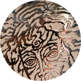 Seated Adam and Eve