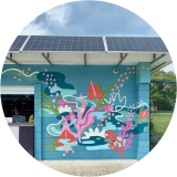 Site-specific Community Mural