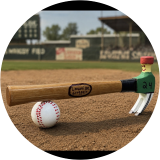 Wee Guy Baseball Player