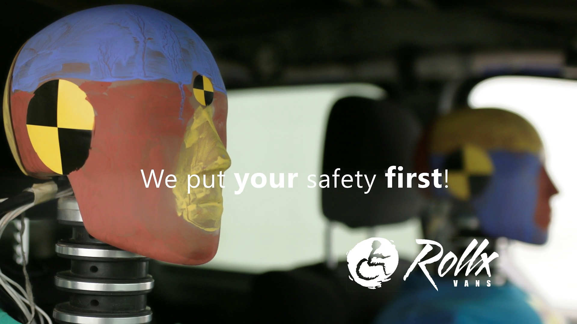 Rollx vans chrysler pacifica crash test